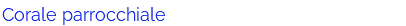 Corale parrocchiale