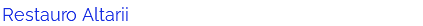 Restauro Altarii