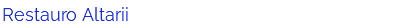 Restauro Altarii
