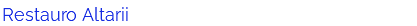 Restauro Altarii