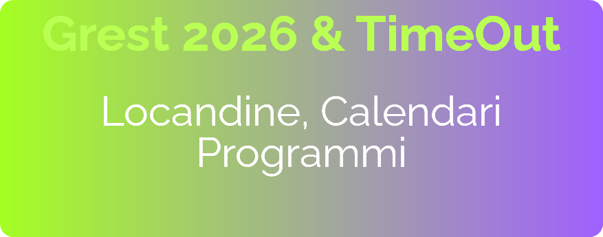Grest 2026 & TimeOut Locandine, Calendari Programmi
